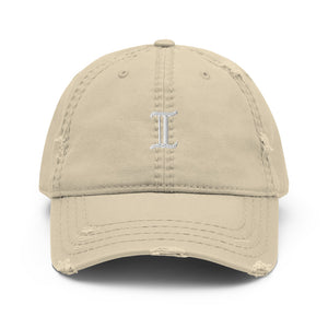 Embroidered ImmuneTwo Logo Distressed Dad Hat