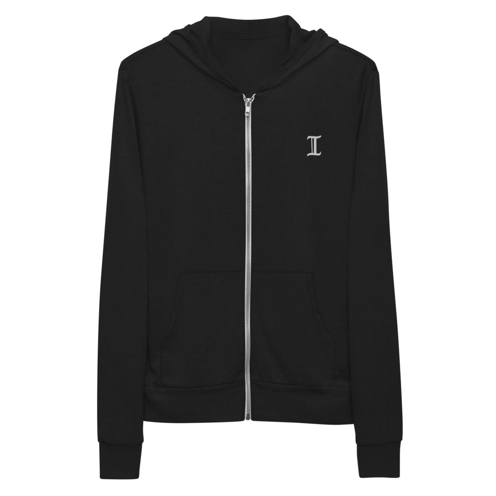 Embroidered ImmuneTwo Unisex zip hoodie