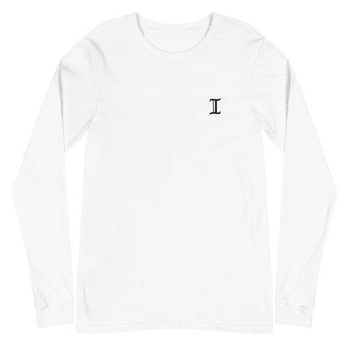 Embroidered ImmuneTwo Logo Unisex Long Sleeve Tee