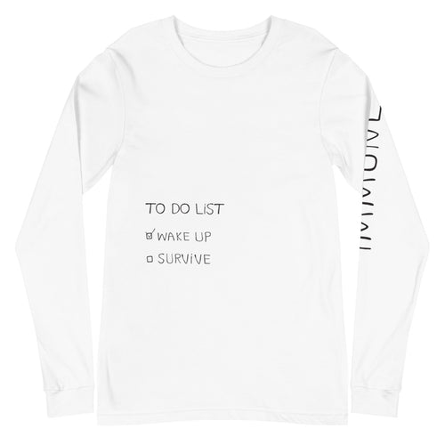 To Do List Long Sleeve Tee